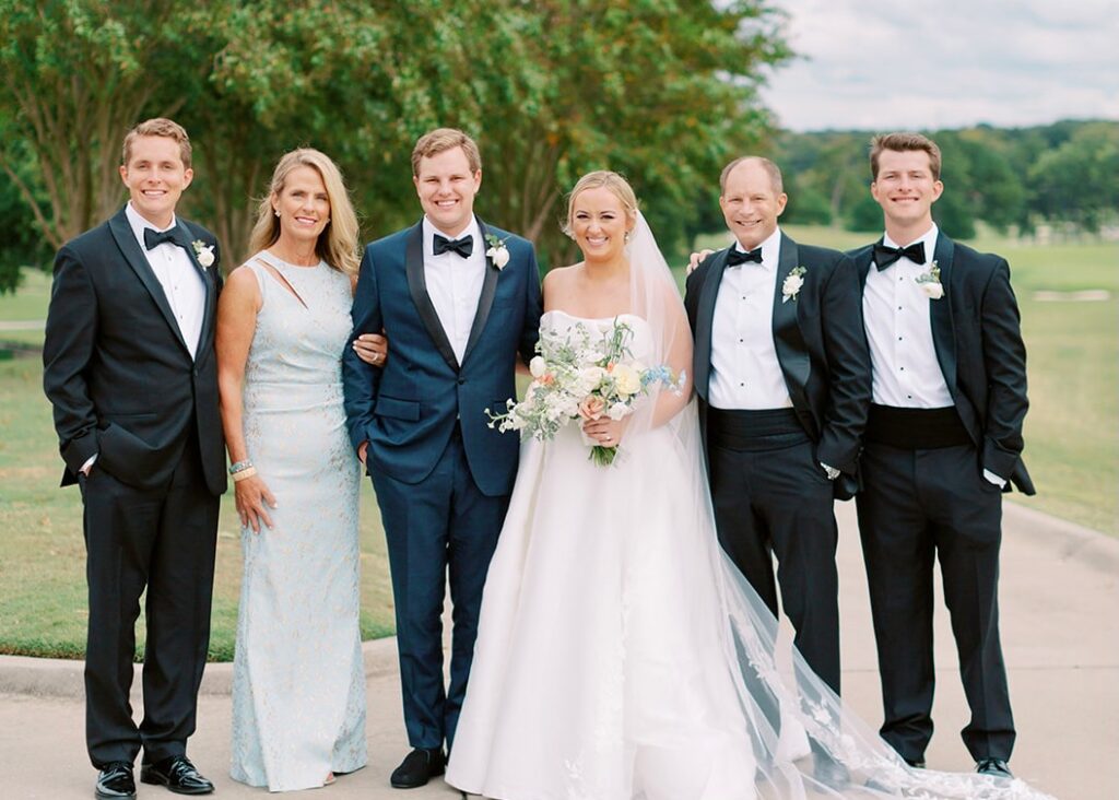 Chauncey Goss's family was in Charlotte, N.C., for his son's wedding as Hurricane Ian neared. "The wedding was great," he said. Credit: Photo courtesy Chauncey Goss 